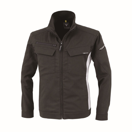 帯電防止長袖ブルゾン【1514-XEB】 90.クロ