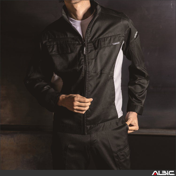 帯電防止長袖ブルゾン【1514-XEB】 商品写真