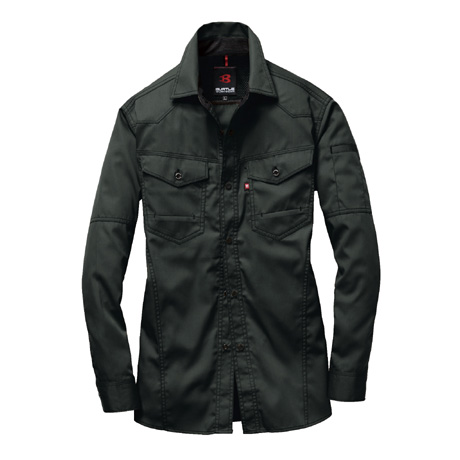 JIS8118適合長袖シャツ【1515-BAT】 19.ザック