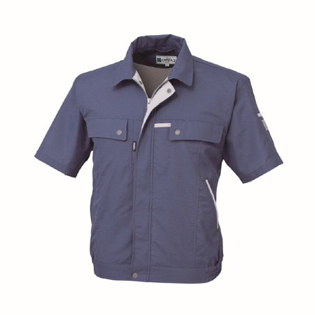 吸汗速乾半袖ブルゾン【1551-XEB】 10.コン