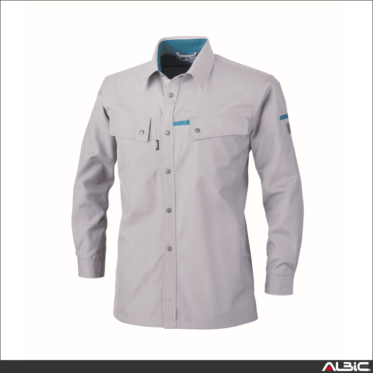 吸汗速乾長袖シャツ【1553-XEB】 商品写真