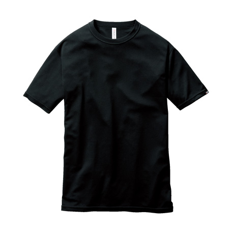 ショートスリーブTシャツ【157-BAT】 35.ブラック