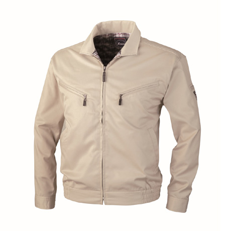 帯電防止長袖ブルゾン【1610-XEB】 31.アイボリー