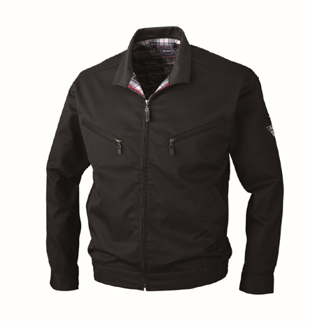 帯電防止長袖ブルゾン【1610-XEB】 90.クロ