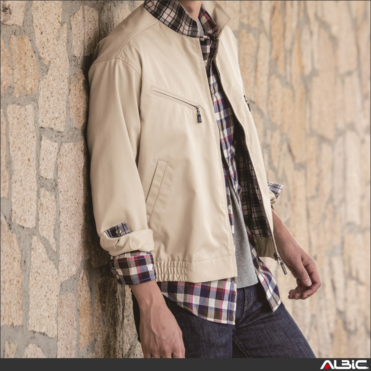 帯電防止長袖ブルゾン【1610-XEB】 商品写真