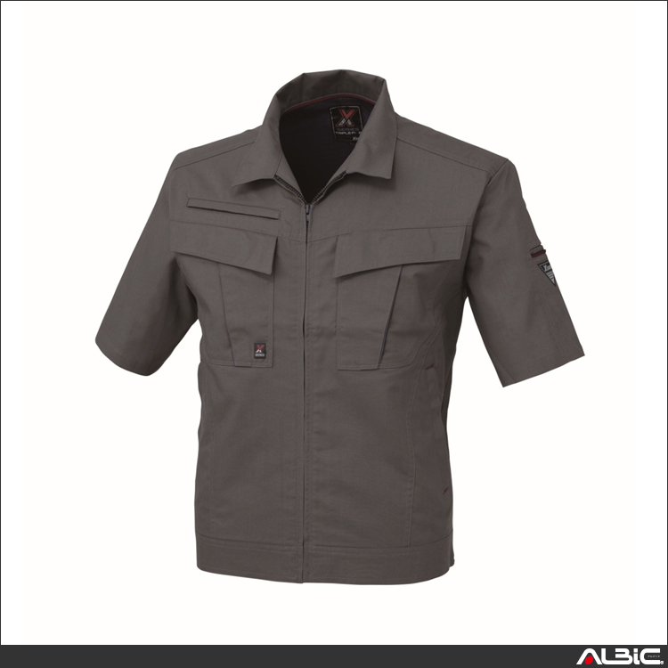 消臭機能半袖ブルゾン【1651-XEB】 商品写真