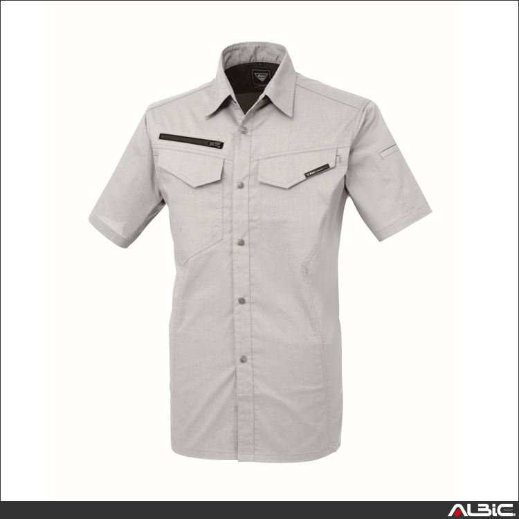 清涼素材半袖シャツ【1692-XEB】 商品写真