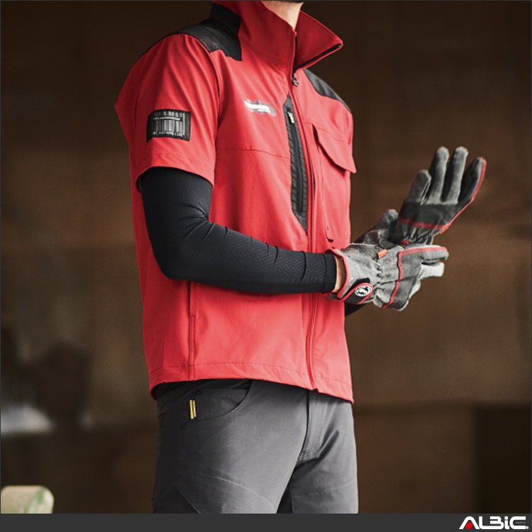 HUMMER Wストレッチ半袖ジャケット【17059-ATK】 商品写真