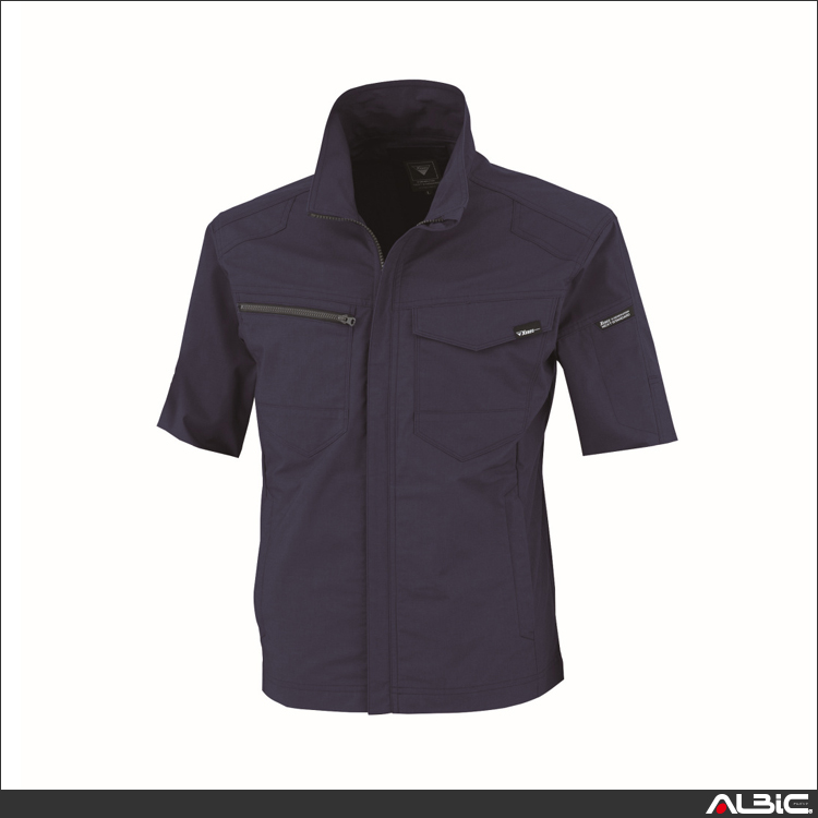 帯電防止半袖ブルゾン【1711-XEB】 商品写真