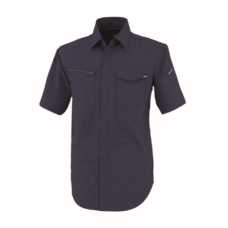 帯電防止半袖シャツ【1712-XEB】 10.コン