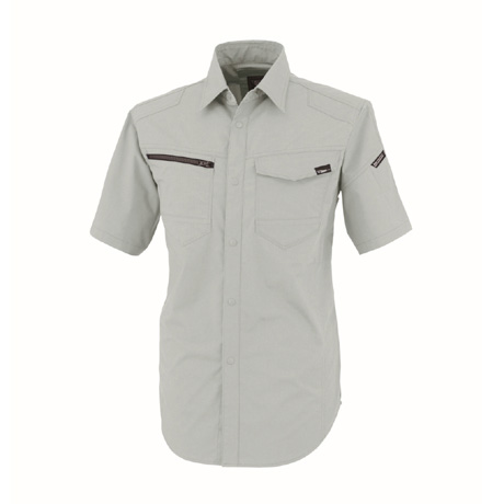 帯電防止半袖シャツ【1712-XEB】 61.モスグリーン