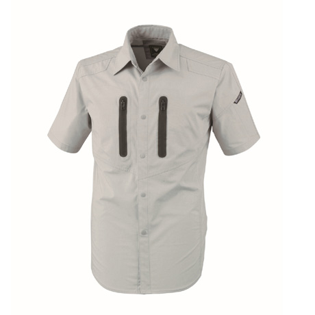 帯電防止半袖シャツ【1732-XEB】 61.モスグリーン