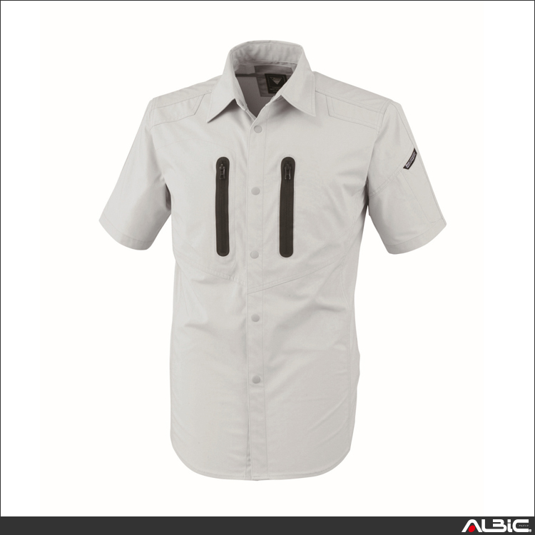 帯電防止半袖シャツ【1732-XEB】 商品写真