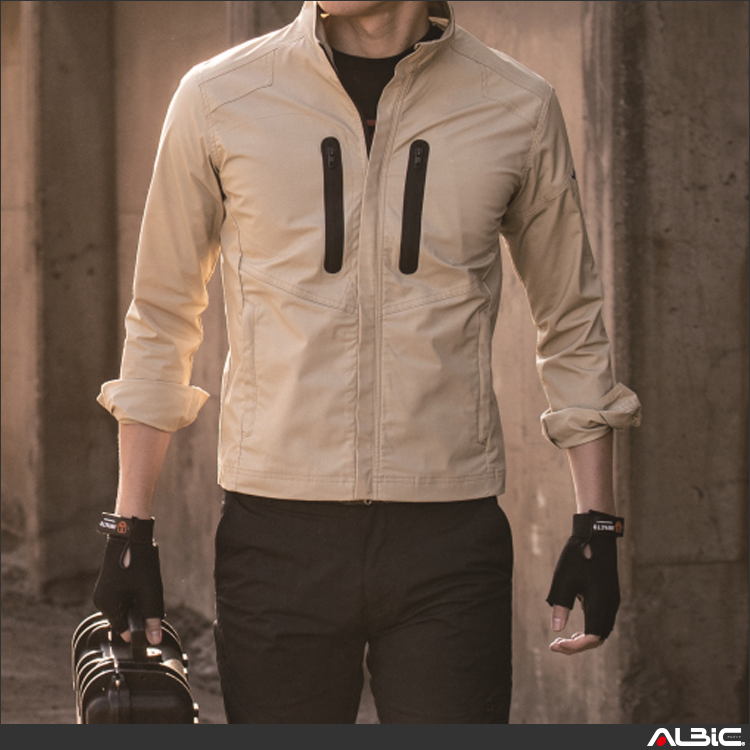 帯電防止長袖ブルゾン【1734-XEB】 商品写真