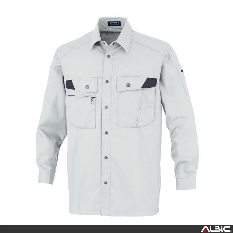 形態安定長袖シャツ【18004-OKH】 商品写真