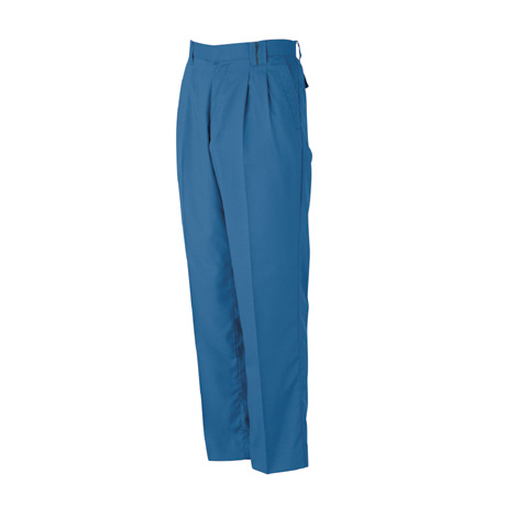 形態安定スラックス【18005-OKH】 C1.ブルー