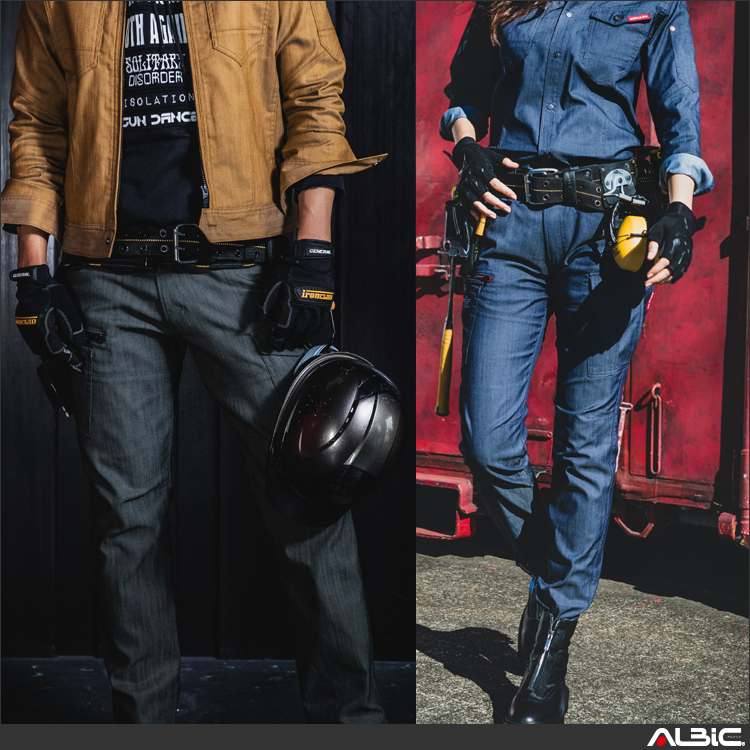 テーパードシルエットカーゴパンツ【1802-BAT】 商品写真