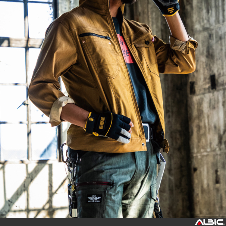 ストレッチ長袖ジャケット【1811-BAT】 商品写真