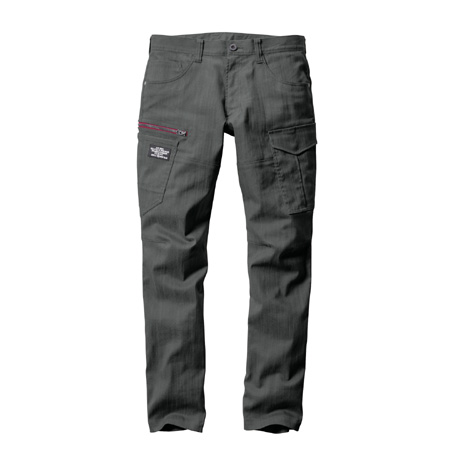 ストレッチユニセックスカーゴパンツ【1812-BAT】 14.ミルスグリーン