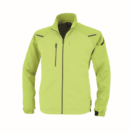 軽量カラー長袖ブルゾン【1814-XEB】 84.イエローグリーン