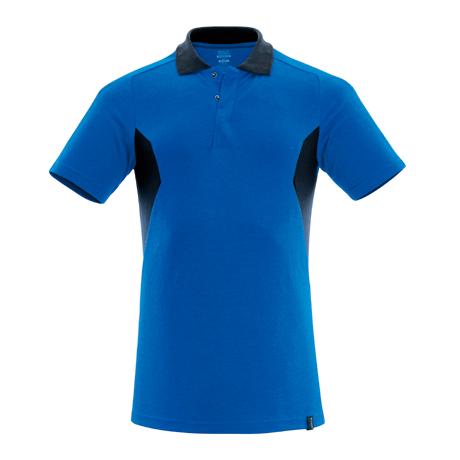 半袖ポロシャツ【18383-ASC】 91.ブルー