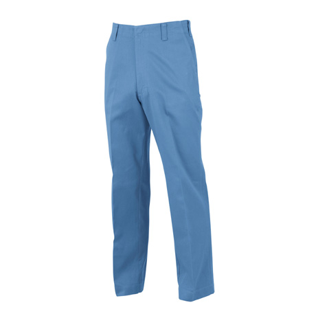 綿100％ノータック米式パンツ【1871-BBO】 51.ライトブルー