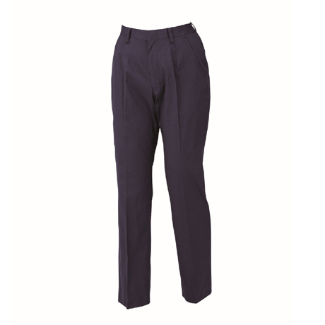 綿100％レディススラックス【2017-XEB】 19.ディープネイビー