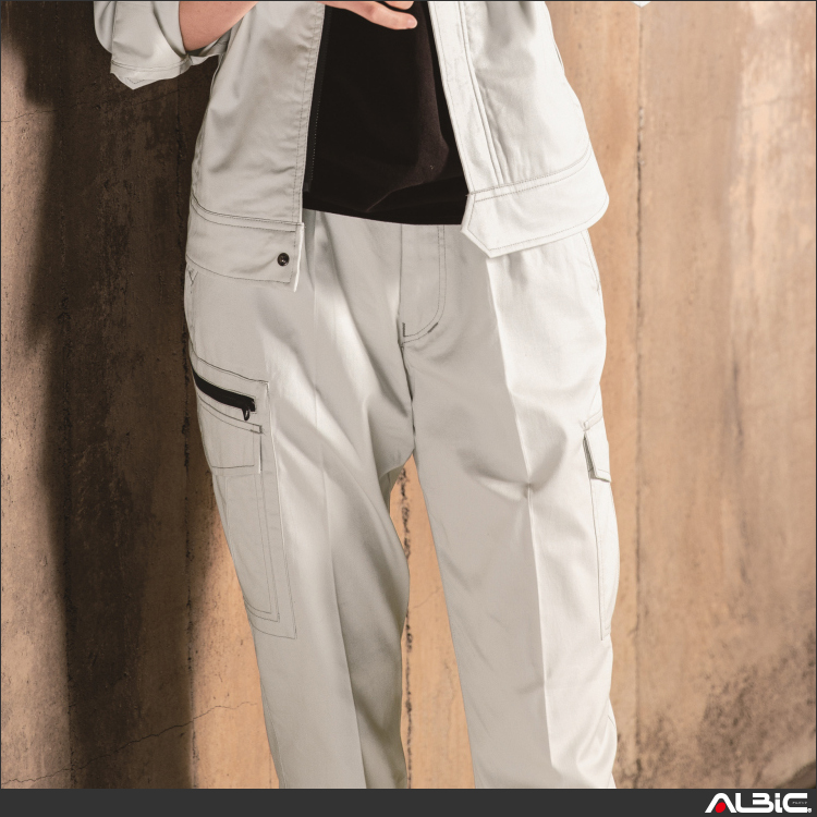 綿100％レディスラットズボン【2019-XEB】 商品写真