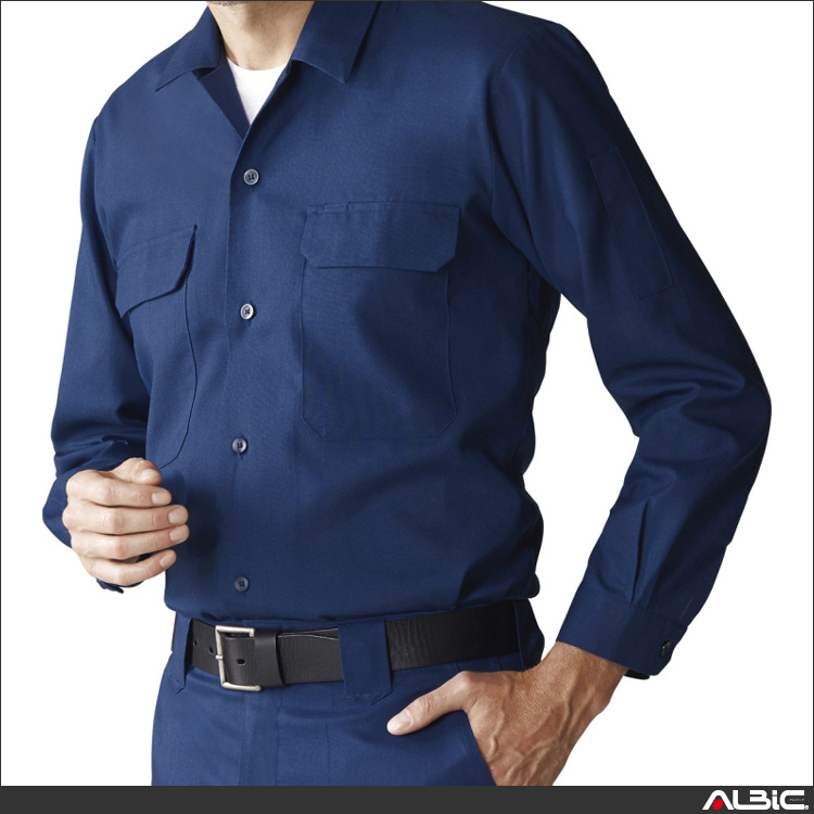 エコ製品制電清涼長袖オープンシャツ【2155-JIC】 商品写真