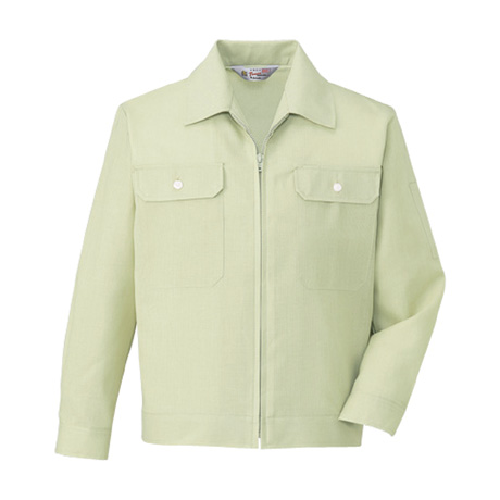 エコ製品制電清涼長袖ジップジャンパー【2161-JIC】 C039.アースグリーン