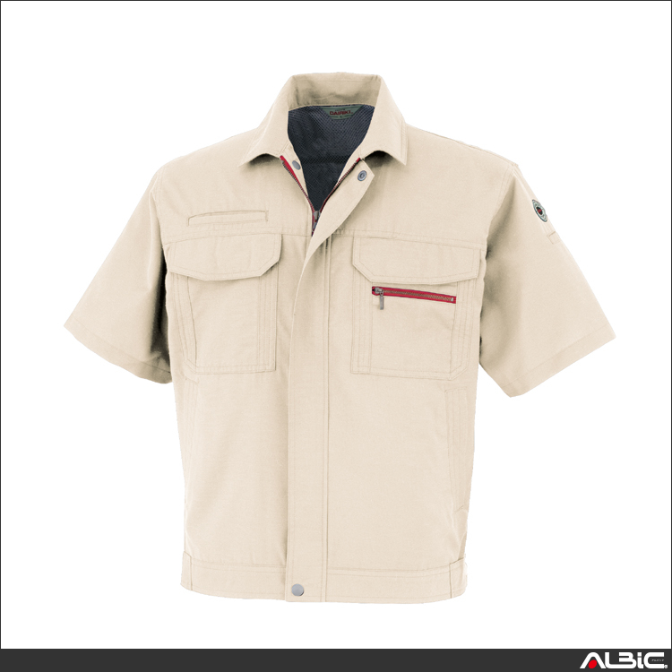 麻混半袖ブルゾン【22011-OKH】 商品写真