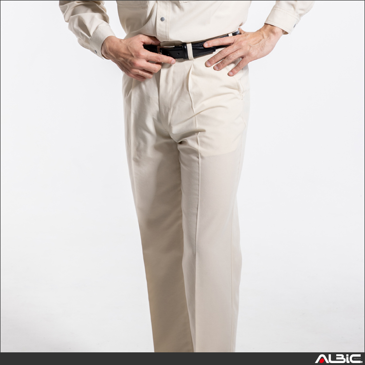 麻混スラックス【22015-OKH】 商品写真