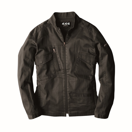 フルハーネス対応長袖ブルゾン【2234-XEB】 91.ストーンブラック