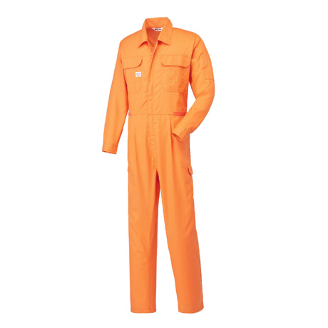 つなぎ服【2300-YDT】 003.オレンジ