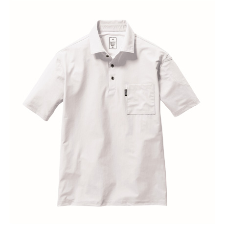 消臭加工半袖ポロシャツ【237-BAT】 29.ホワイト