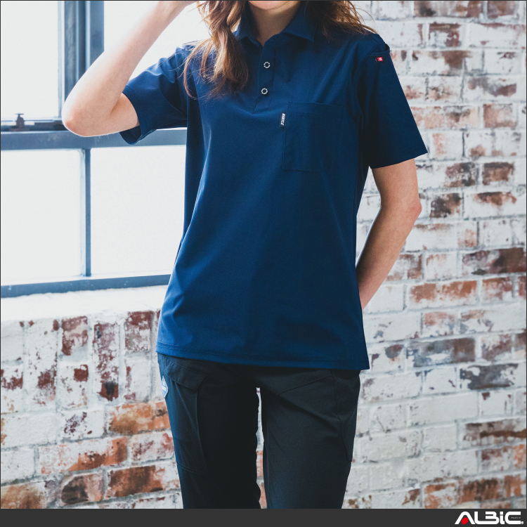 消臭加工半袖ポロシャツ【237-BAT】 商品写真