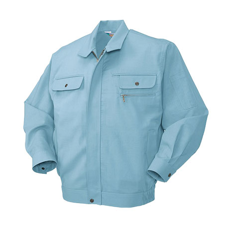 ミラクルケア長袖ジャンパー【250931-KRO】 890.ライトターコイズ