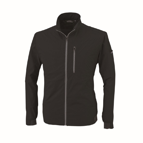 接触冷感長袖ブルゾン【2514-XEB】 90.クロ