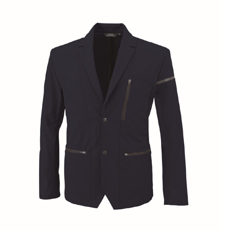 接触冷感テーラードジャケット【2518-XEB】 19.ディープネイビー