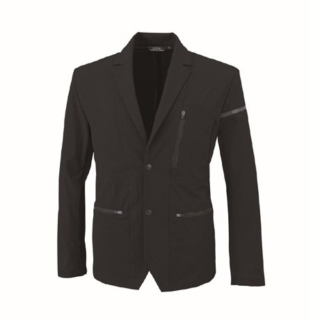 接触冷感テーラードジャケット【2518-XEB】 90.クロ