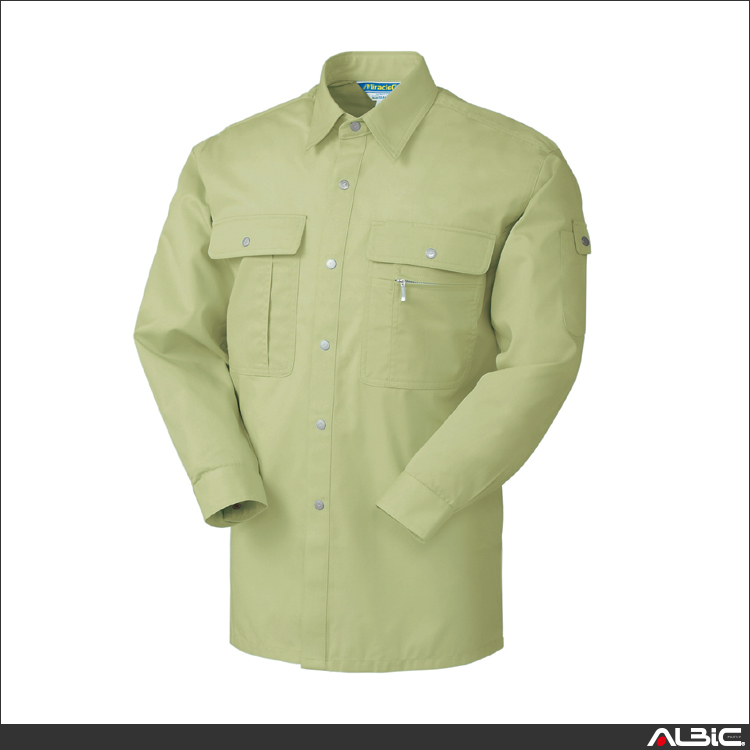 形状記憶加工長袖オールシーズン【2536-KRO】 商品写真