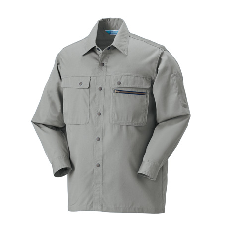 長袖シャツ【25371-KRO】 40.グレー