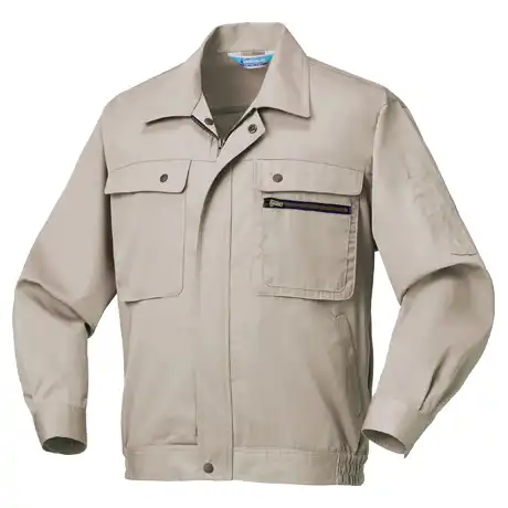 作業服 長袖ジャンパー ベージュ 【253711-KRO】 