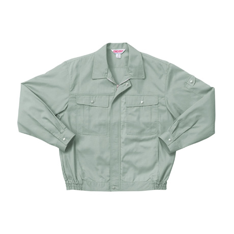 制電長袖ジャンパー【2541-KRO】 890.スモークグリーン