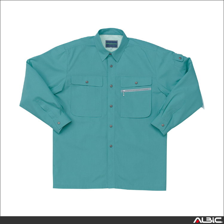 リサイクル素材長袖シャツ【25488-KRO】 商品写真