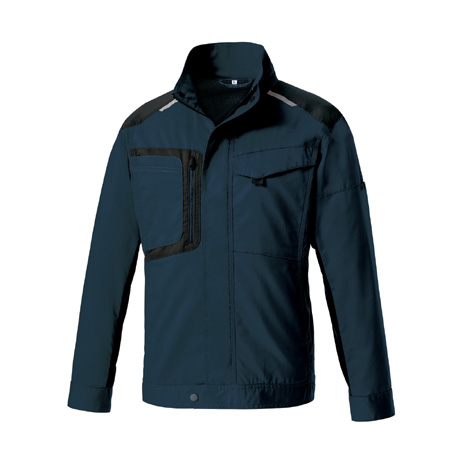 ストレッチ長袖ジャンパー【256771-KRO】 11.ネイビー