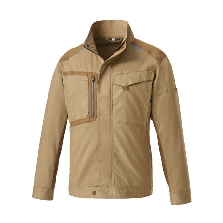 ストレッチ長袖ジャンパー【256771-KRO】 22.サンド