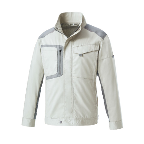 ストレッチ長袖ジャンパー【256771-KRO】 42.グレー