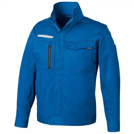 作業服 長袖ジャンパー ロイヤルブルー 【256841-KRO】 