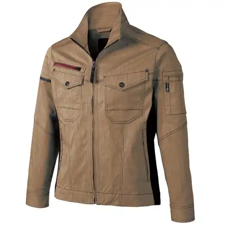 作業服 長袖ジャンパー キャメル 【259071-KRO】 